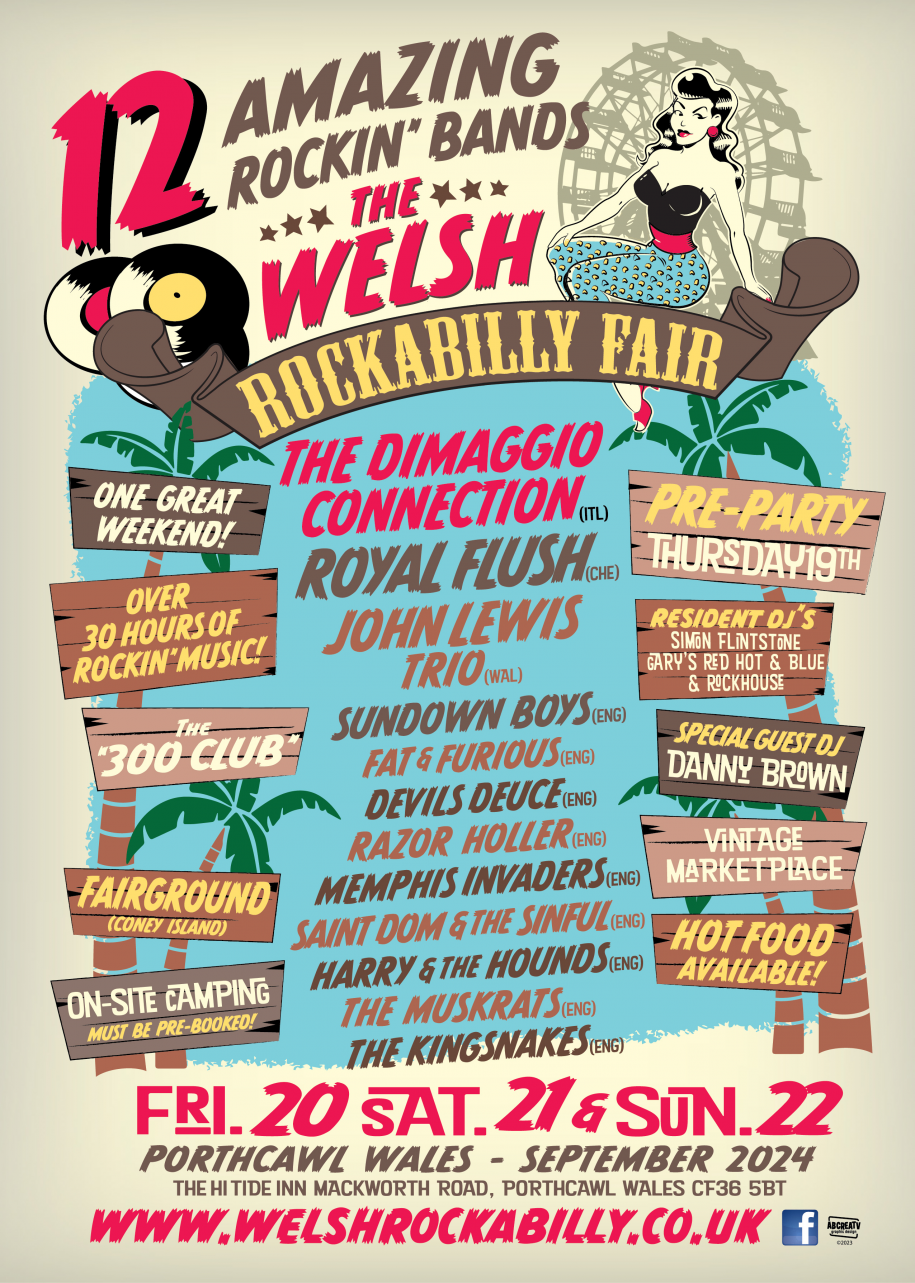 Welcome to the Welsh Rockabilly Festival 2024