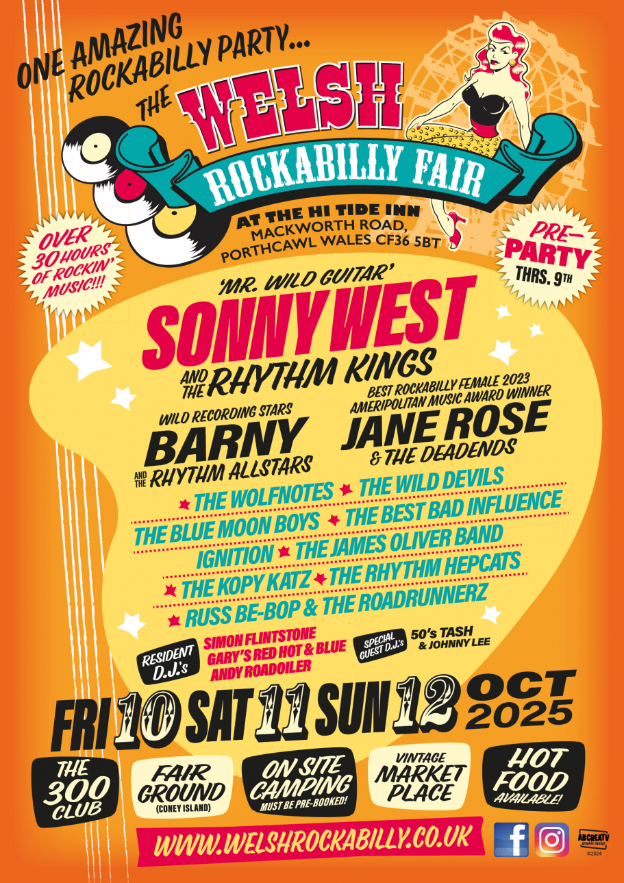 Welcome to the Welsh Rockabilly Festival 2025